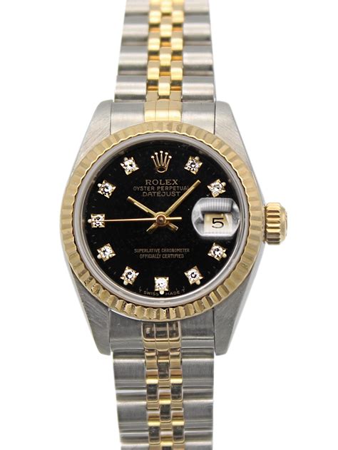 rolex dames leer|Pre.